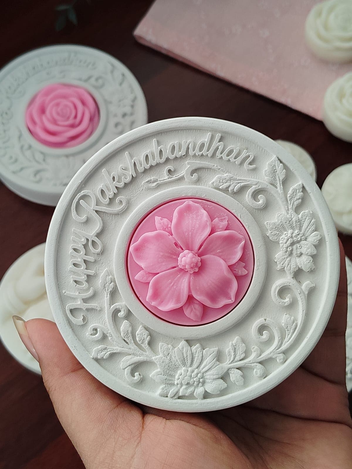 Happy raksha bandhan Candle holder 3