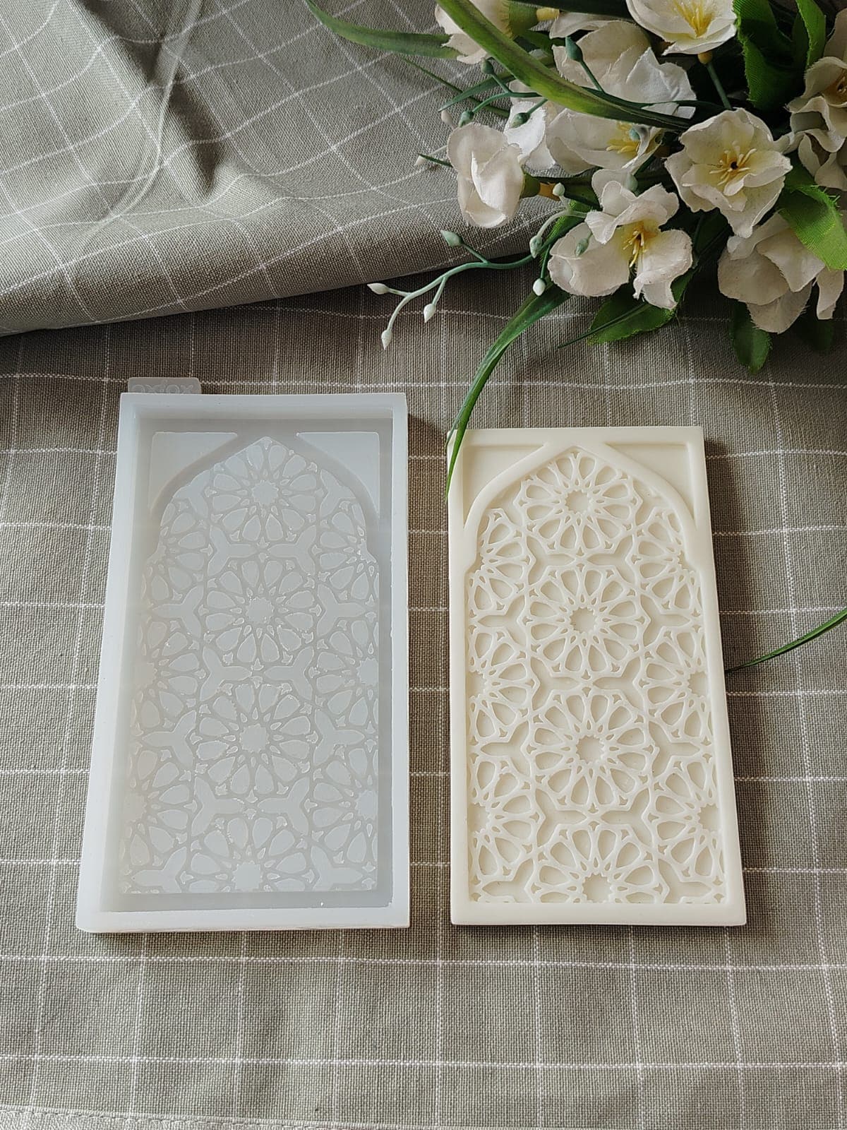 Islamic patterned Choco slab 2