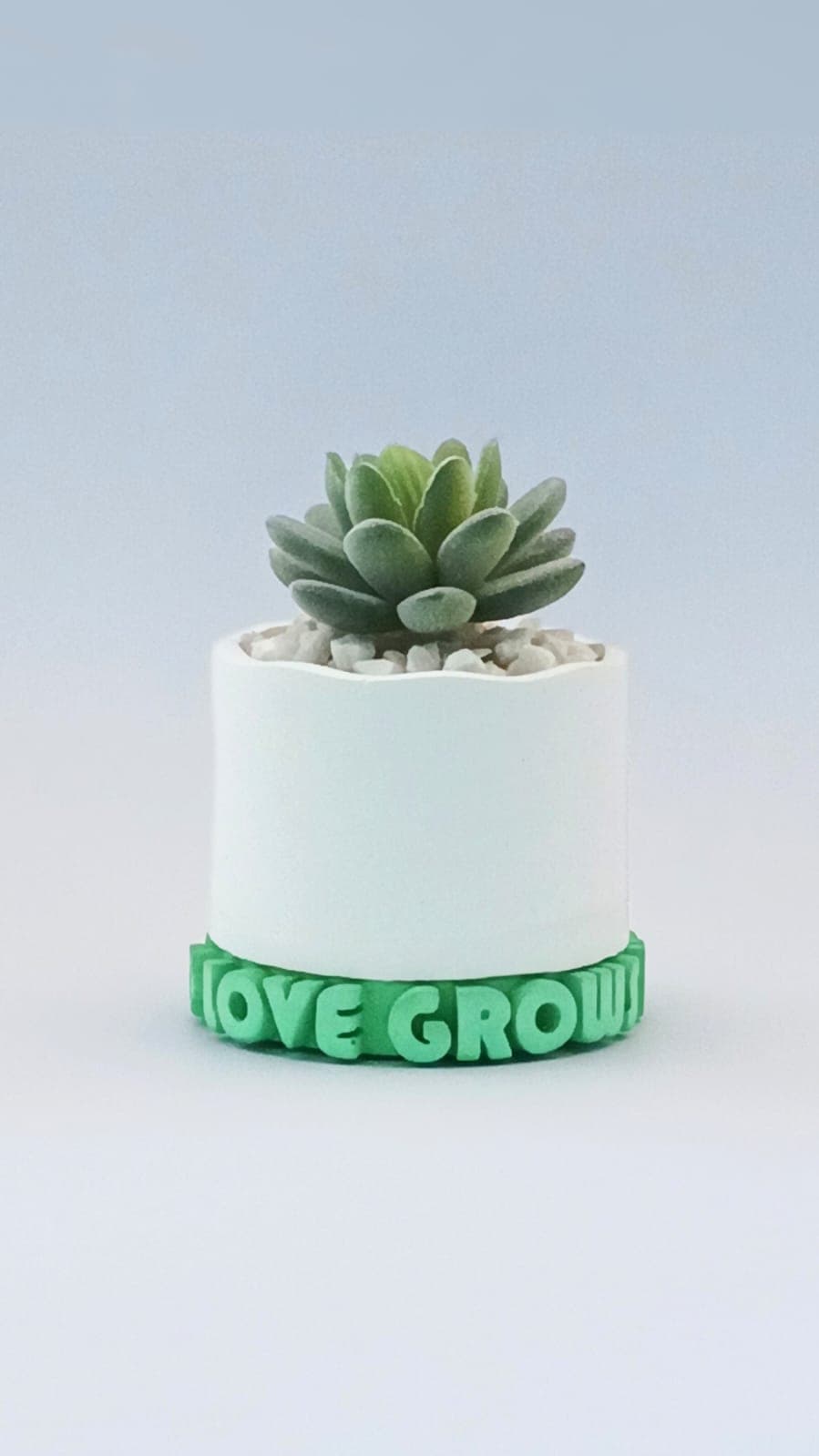 Love Grows Here - Planter and Plate Set 2